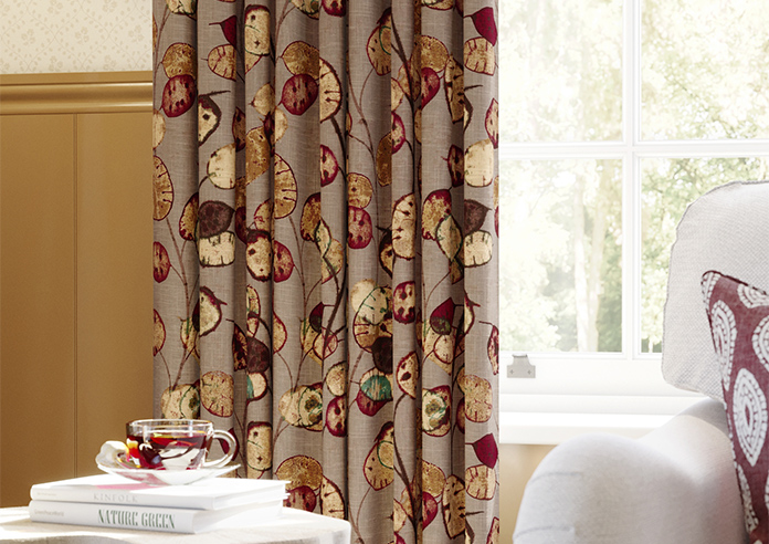 Honesty, Cerise - Made to Measure Curtains - Image 5